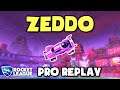 Zeddo Pro Ranked 2v2 POV #49 - Rocket League Replays
