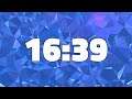 16 MINUTES AND 39 SECONDS TIMER COUNTDOWN [999 seconds - 16:39]