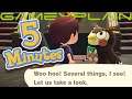 5 Minutes of Animal Crossing: New Horizons Gameplay (Dodo Airlines, Museum, Online, & More!)