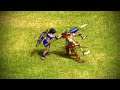 Amazon Warrior vs Iroquois Warrior | AoE II: Definitive Edition