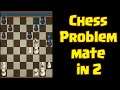 chess problem mate in 2 #Shorts