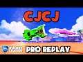 CJCJ Pro Ranked 2v2 POV #115 - Rocket League Replays
