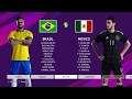 eFootball PES 2020 ML Copa America 2024 Brazil vs Mexico | Brazil Gameplay