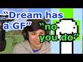 GeorgeNotFound says Dream HAS A GIRLFRIEND but it BACKFIRES and DREAM say GEORGE HAS ONE LIVE!