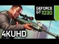 GT 1030 | Grand Theft Auto V - 4K UltraHD Gameplay Test