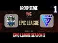 HCE vs Tundra Game 1 | Bo3 | Group Stage Epic League Season 3 Europe/CIS 2021