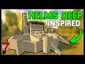 Helms Deep Inspired Castle Vs INSANE Horde Night - 7 Days To Die A19