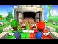Mario Party 9 MiniGames - Mario VS Peach VS Luigi VS Daisy (Master Cpu)