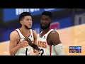NBA 2K21 Season mode: New York Knicks vs Phoenix Suns - (Xbox One HD) [1080p60FPS]