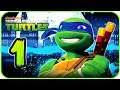 Nickelodeon Teenage Mutant Ninja Turtles Walkthrough Part 1 (X360, Wii) 100% - Level 1 & 2