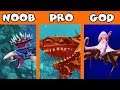 NOOB vs PRO vs GOD!!! (HUNGRY SHARK WORLD)