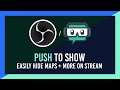 Hide In-game Map | Push to Show/Hide | OBS & Streamlabs