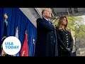 President Trump speaks at Veterans Day event in New York | USA TODAY