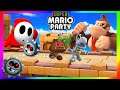Super Mario Party Minigames #546 Shuy guy vs Donkey kong vs Goomba vs Dry bones