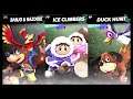 Super Smash Bros Ultimate Amiibo Fights – Request #17208 Banjo vs Ice Climbers vs Duck Hunt
