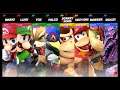 Super Smash Bros Ultimate Amiibo Fights – Request #20147 4 team battle with Items