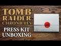 Tomb Raider Chronicles Press Kit Unboxing