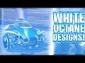 TOP 10 MOST CLEAN TITANIUM WHITE OCTANE DESIGNS OF ALL TIME!! (Rocket League Car Designs)