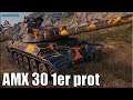 Затащил СЛИВНОЙ бой ✅ World of Tanks лучший бой AMX 30 1er prototype