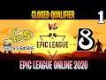 Yellow Submarine vs B8 Game 1 | Bo3 | Closed Qualifier Epic League | Dota 2 Live