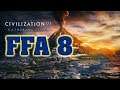 ФФА 8➤ Civilization 6 ➤ Игры на рейтинг без ливов и скрапов