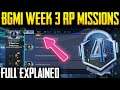 Bgmi C1S2 M4 Week 3 Royal pass missions Full Explained | M4 Week 3 | Tamil Today Gaming