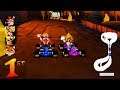 Challenge: Win a cup always looking backwards - Crash Team Racing