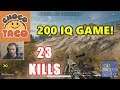 ChocoTaco & hambinooo - 23 KILLS - 200 IQ GAME! - M249 - DUO - PUBG