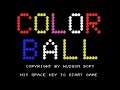 Color Ball (MSX)