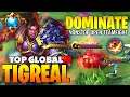 Dominated Supreme Tigreal Combo | Top Global Tigreal klein&& ~ Mobile Legends