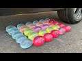 Experiment Car vs Water Balloons vs Mentos | Crushing Crunchy & Soft Things by Car | Test Ex