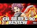 FAIRY TAIL 100 YEAR QUEST CHAPTERS 88, 89 AND 90 REVIEW! | 59 Gaming Manga Review!