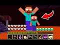 How to play HEROBRINE DADDY in Minecraft! CURSED family HEROBRINE! BUT IT'S UNLUCKY MOMENTS