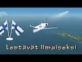 "Lentävät Ilmaiseksi" - Von Shep || Magix Music Cinematic || Flight Simulator X || Finland