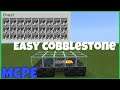 Minecraft Bedrock easy Cobblestone farm | Starter cobblestone farm | Easy and simple