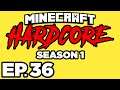 Minecraft: HARDCORE s1 Ep.36 - DID I SURVIVE THE WOODLAND MANSION? (Gameplay / Let's Play)