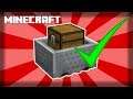MINECRAFT | How to Make a Minecart with Chest! 1.14.4
