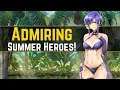 More Ridiculously HOT Summer Heroes! (💖ᴗ💖) Summer Refreshes | FEH Art 【Fire Emblem Heroes】
