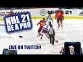 NHL 21 BE A PRO EPISODE 28: LIVE ON TWITCH!