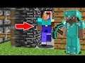 Noob vs Pro : Noob found the Invisible trolling TRAP in the wall in Minecraft