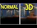 Normal Terraria VS 3D Terraria