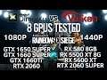 Rainbow Six Siege DX 11 vs. Vulkan API 1080p,1440p Benchmarks! 8 GPUs Tested!