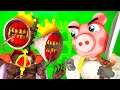 Siren Head vs Piggy 3 (Español Bob Animación Creepypasta Roblox Parodia Animada 3D)