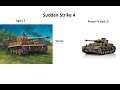Sudden Strike 4 Tiger I E Tank versus Panzer IV Ausf. G Tank