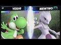 Super Smash Bros Ultimate Amiibo Fights  – Request #12862 Yoshi vs Mewtwo