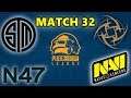 TSM Gustav, Iroh, mykLe & rawryy - NiP - N47 - NaVi -PUBG Europe League - Match 32