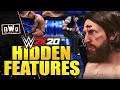WWE 2K20 - HIDDEN FEATURES You Might Not Know! (Unused DLC Model, Blood FIX, Extra Match, & More)