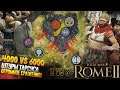Самая Масштабная Сетевая Битва Игроков! 3 vs 3 Штурм ТАРСУСА!  в Total War: Rome 2