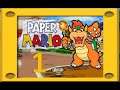 A paper flat adventure begins! - Paper Mario