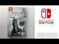 ASSASSINS CREED 3 REMASTERED NINTENDO SWITCH GAME UNBOXING